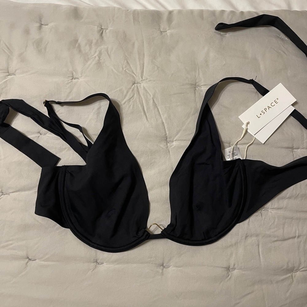 NWT L-SPACE Seamless Alana Bikini Top